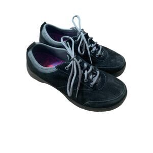 Dansko Leather Upper Size 41 Lace Up Black Comfort Shoe Women's Size 10.5-11